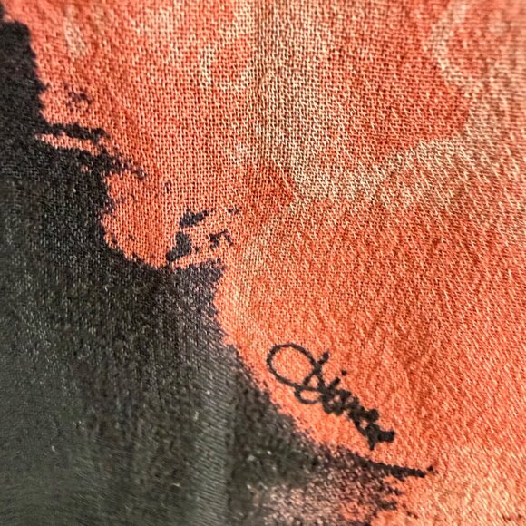 Diane Von Furstenberg Women's Tank Top Sz M Silk Pania Dancing Explosion Halter - Picture 10 of 11